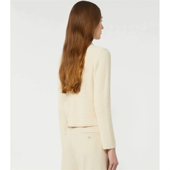 Weekend Max Mara WKDVODKA Cardigan, Ecru